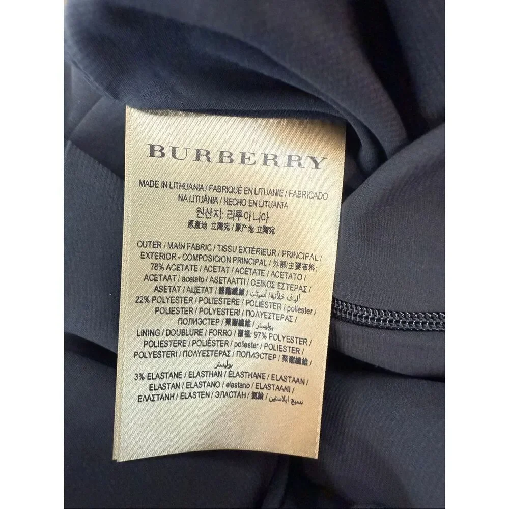 NWT Burberry London Designer Shift Dress